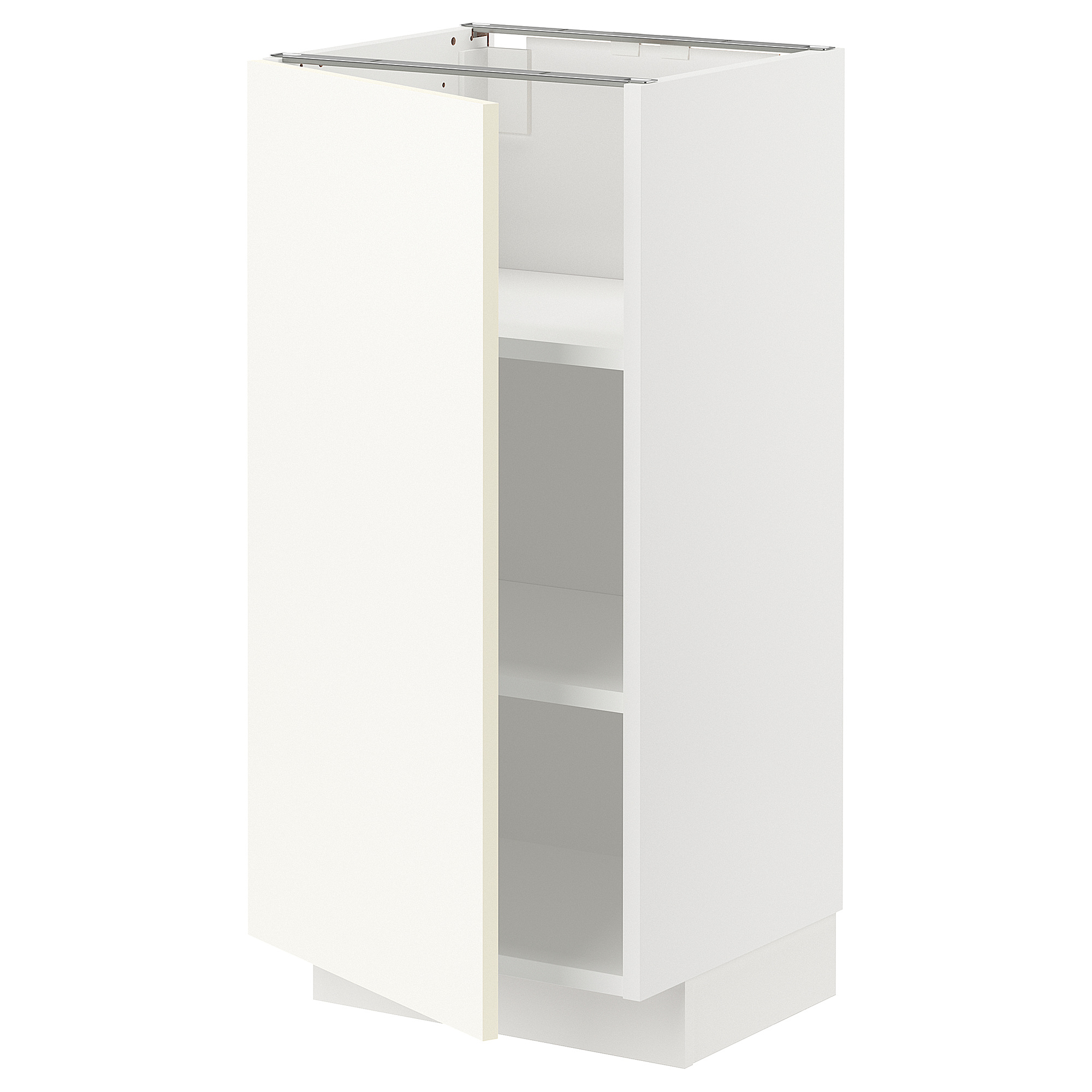 METOD base cabinet with shelves