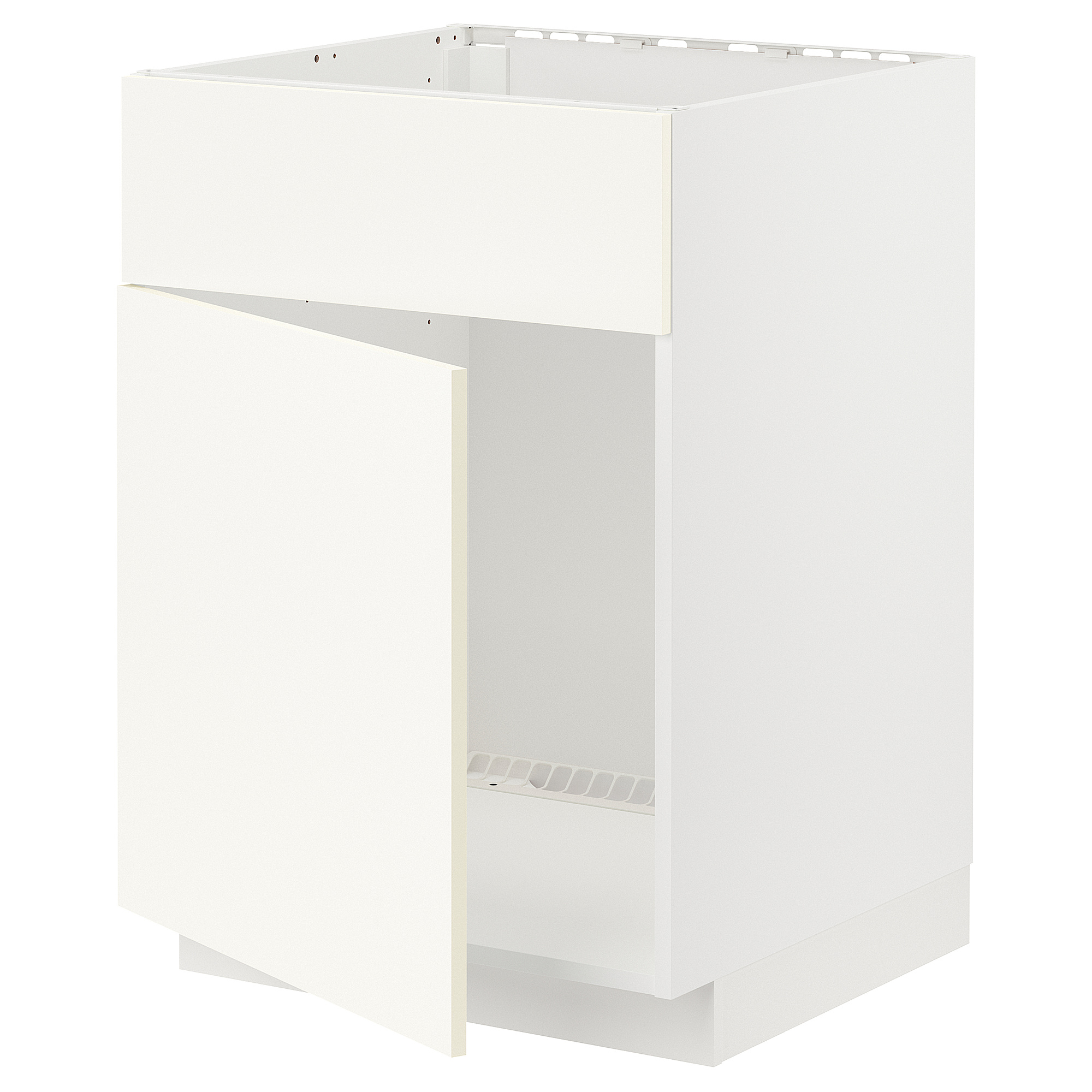 METOD base cabinet f sink w door/front