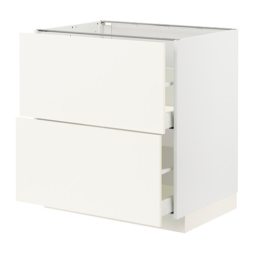 METOD/MAXIMERA base cb 2 fronts/2 high drawers