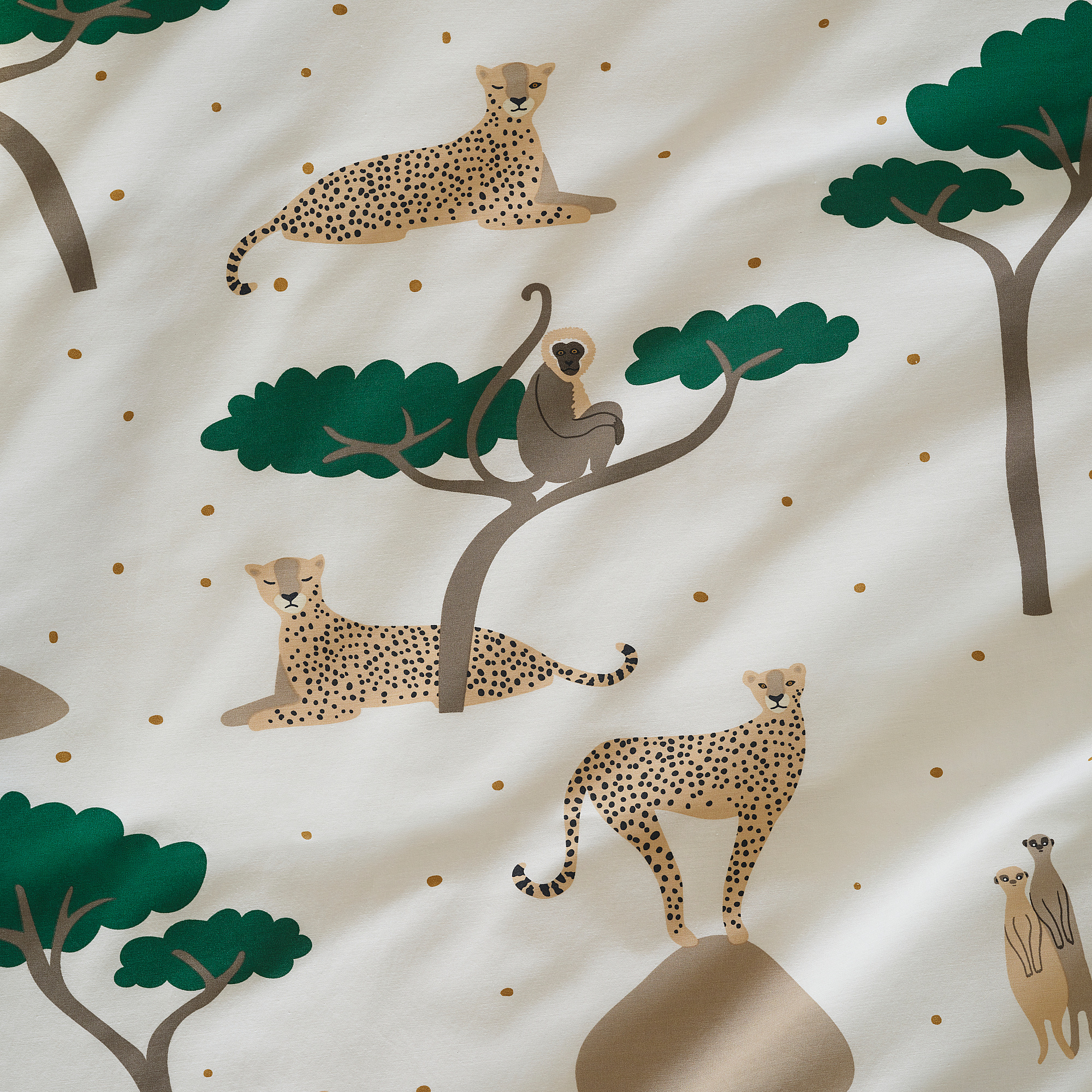 SANDLÖPARE duvet cover and pillowcase