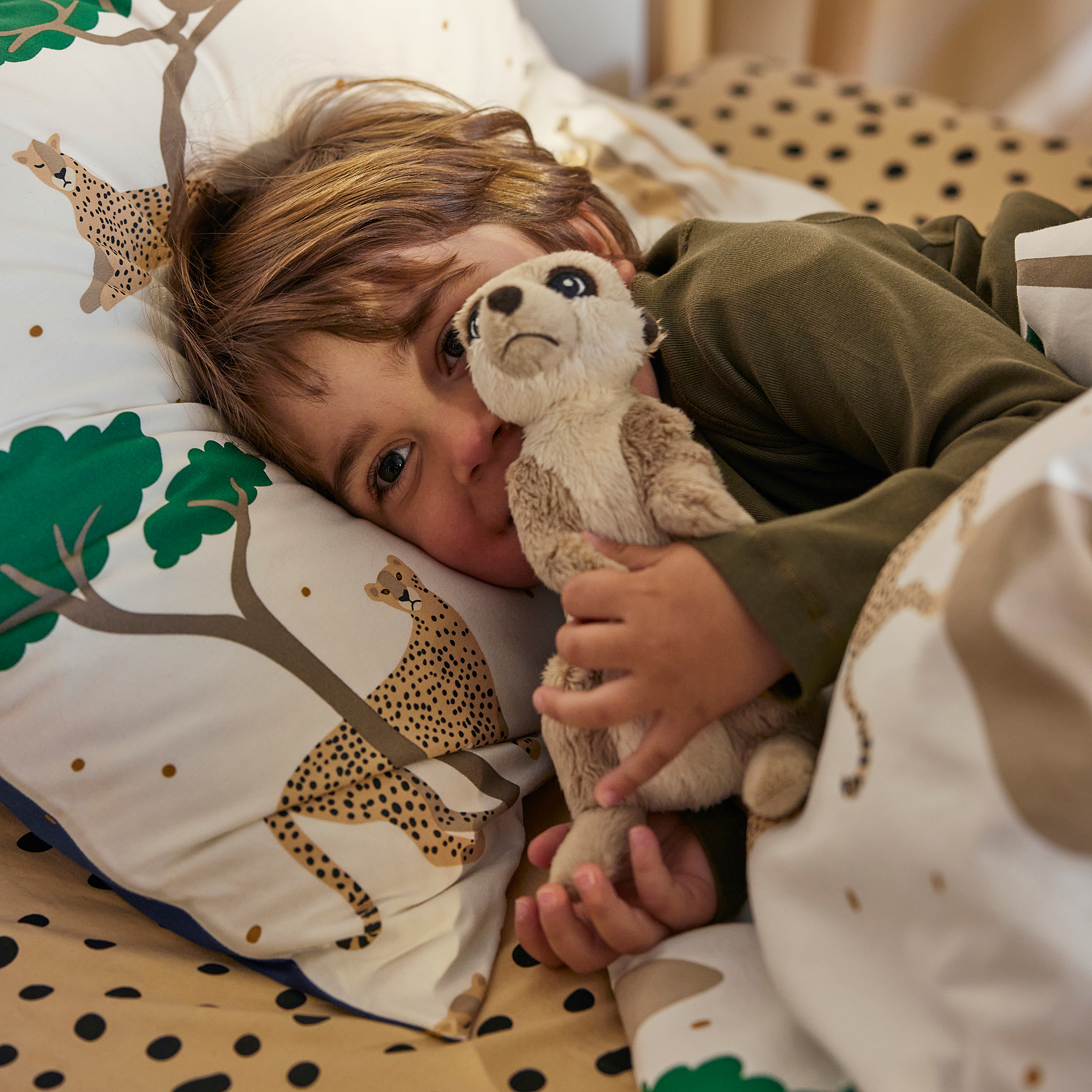 SANDLÖPARE soft toy