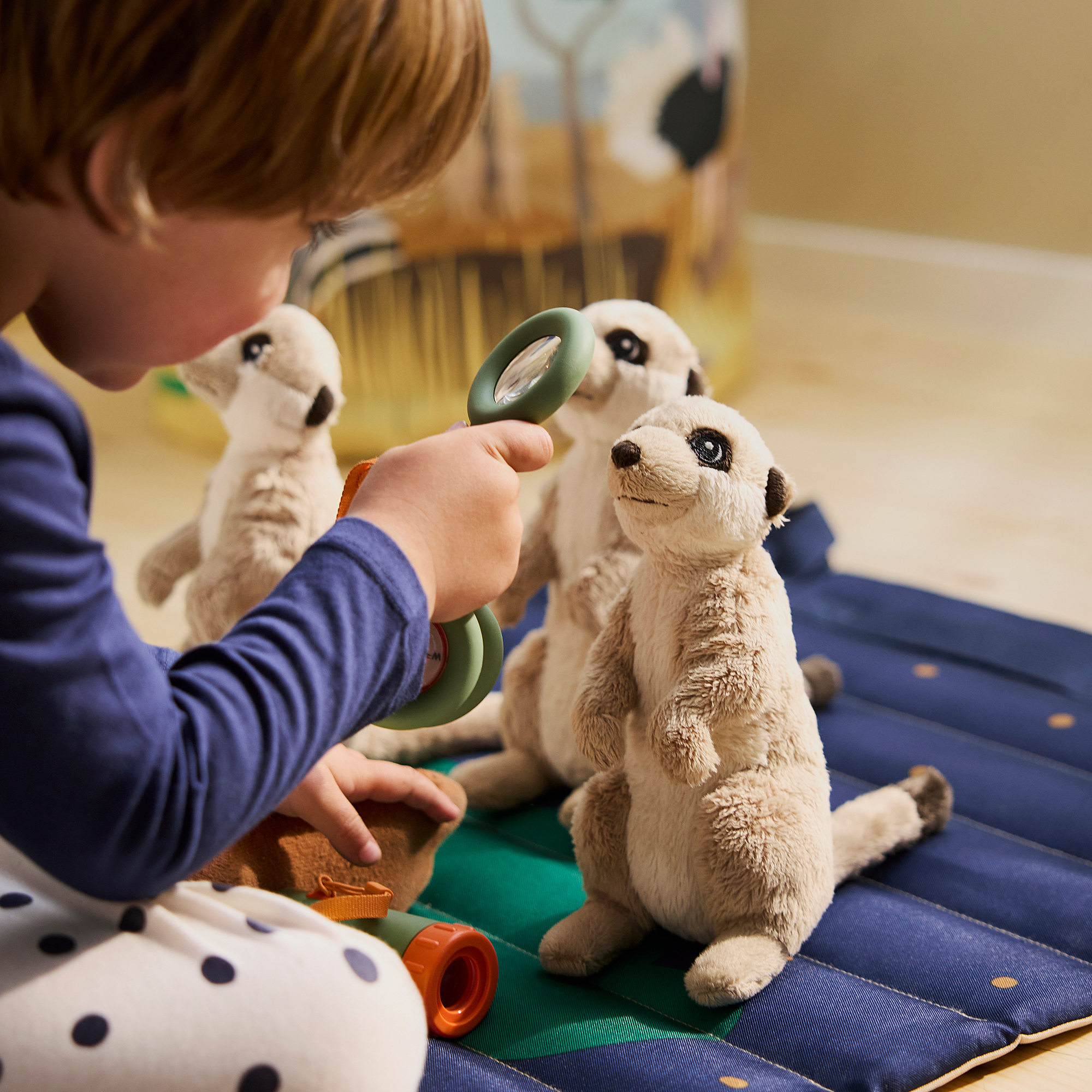 SANDLÖPARE soft toy