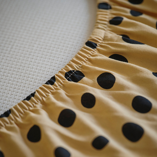 SANDLÖPARE fitted sheet
