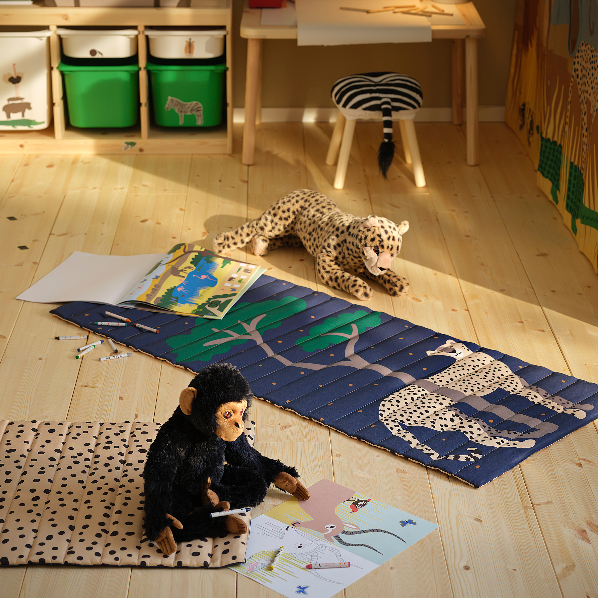 SANDLÖPARE quilted mat