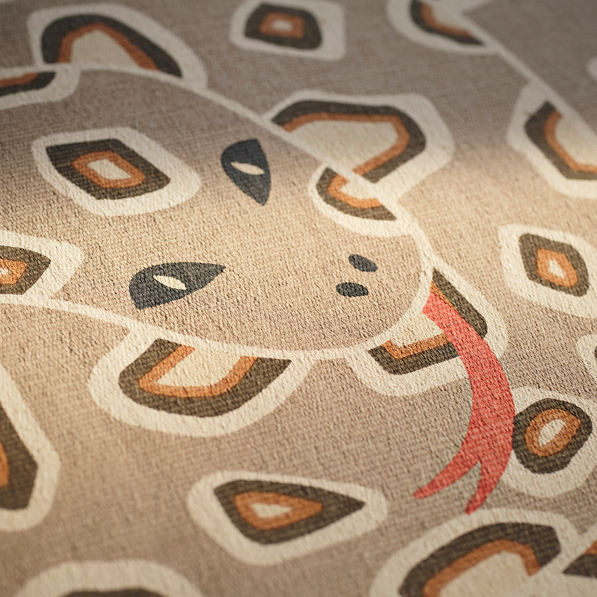 SANDLÖPARE rug, flatwoven