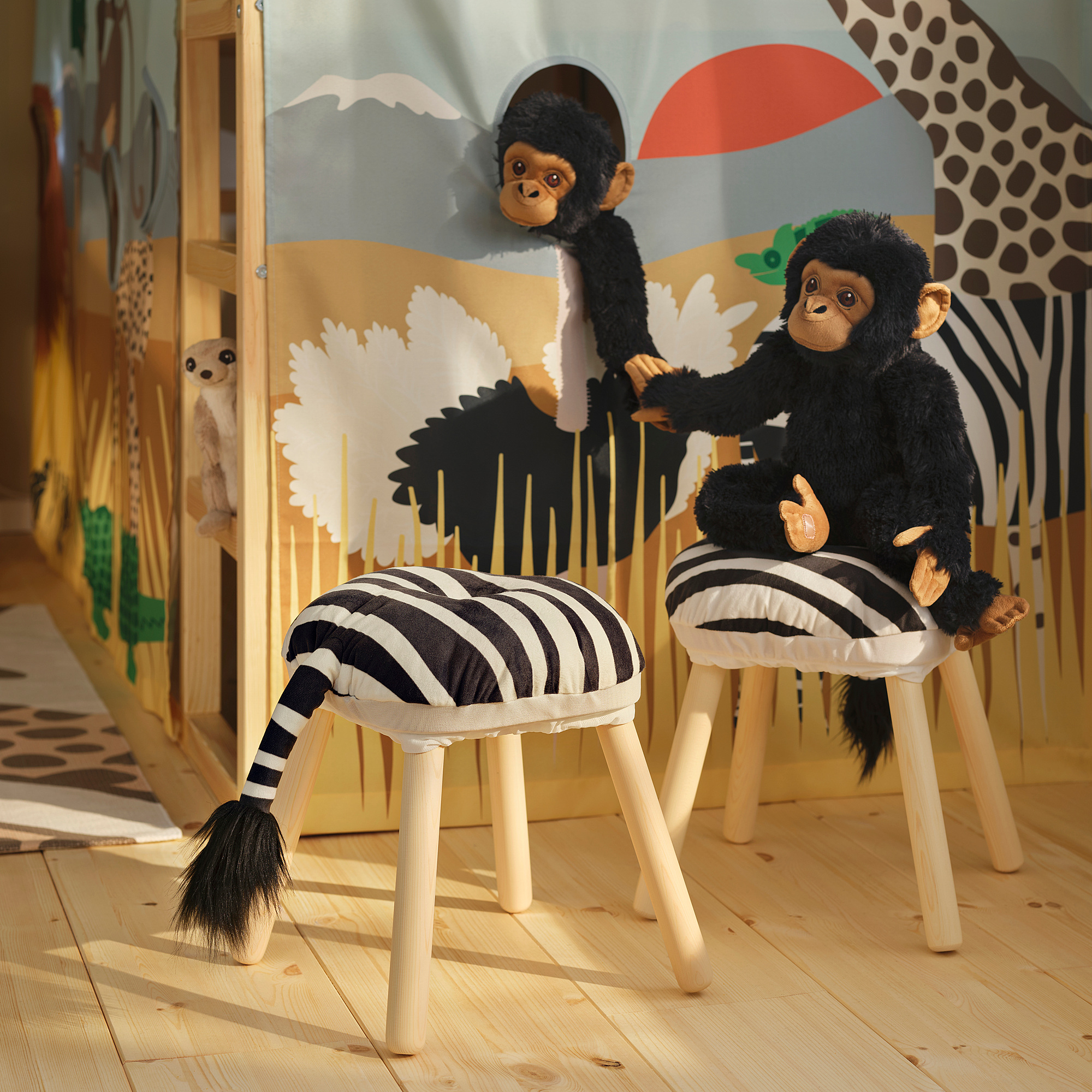SANDLÖPARE stool cover