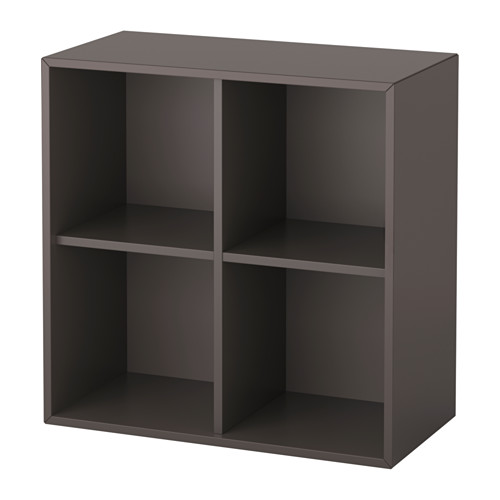 EKET - cabinet with 4 compartments, dark grey | IKEA Taiwan Online - PE614571_S4
