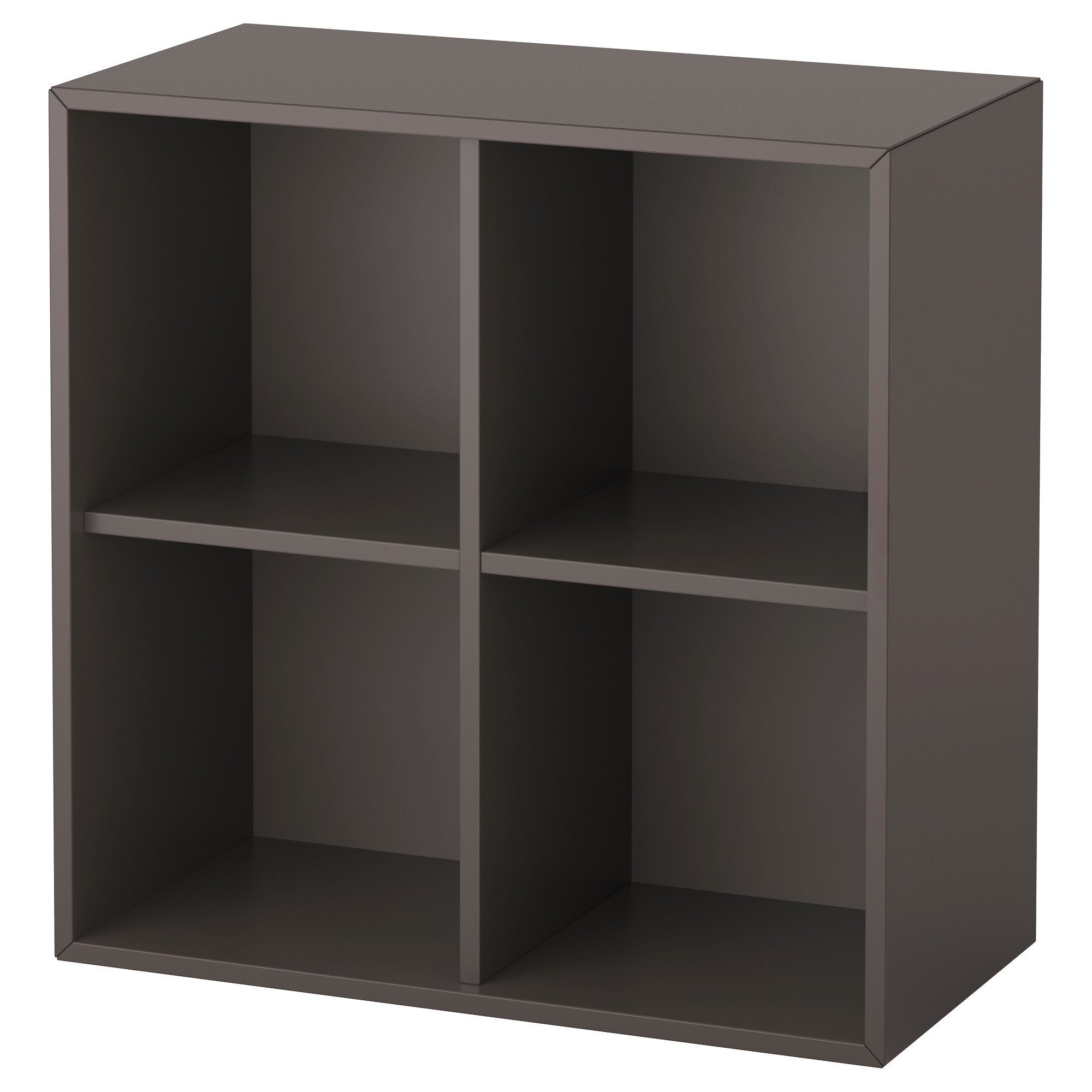 EKET wall-mounted shelving unit w 4 comp