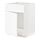 METOD - base cabinet f sink w door/front, white Enköping/white wood effect | IKEA Taiwan Online - PE855736_S1