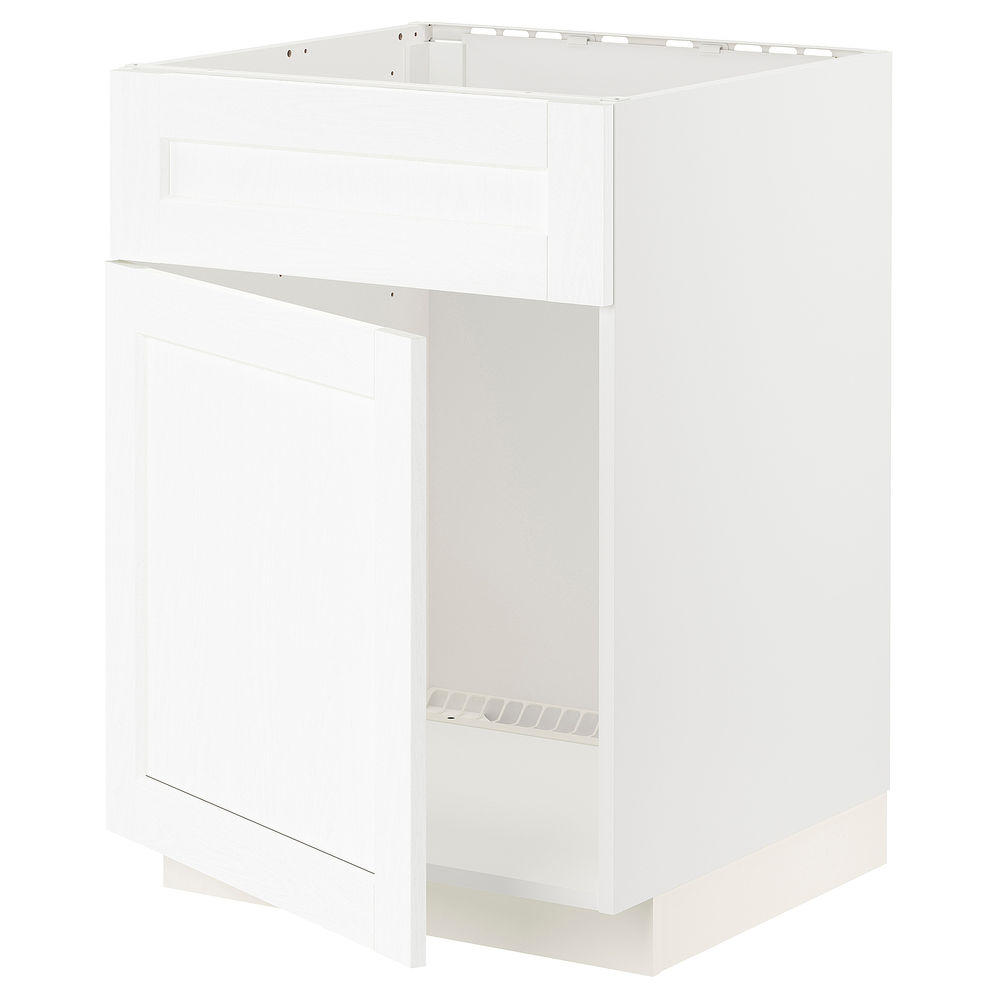 METOD base cabinet f sink w door/front