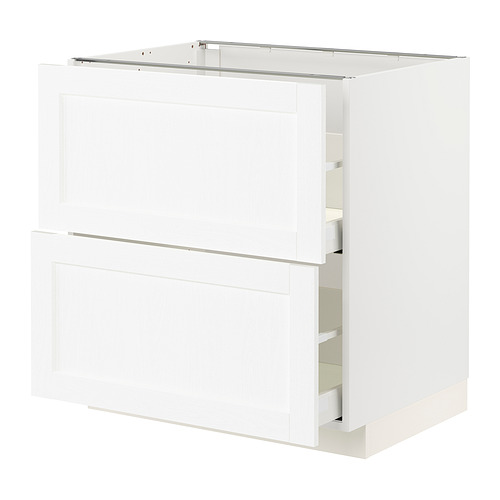 METOD/MAXIMERA base cb 2 fronts/2 high drawers