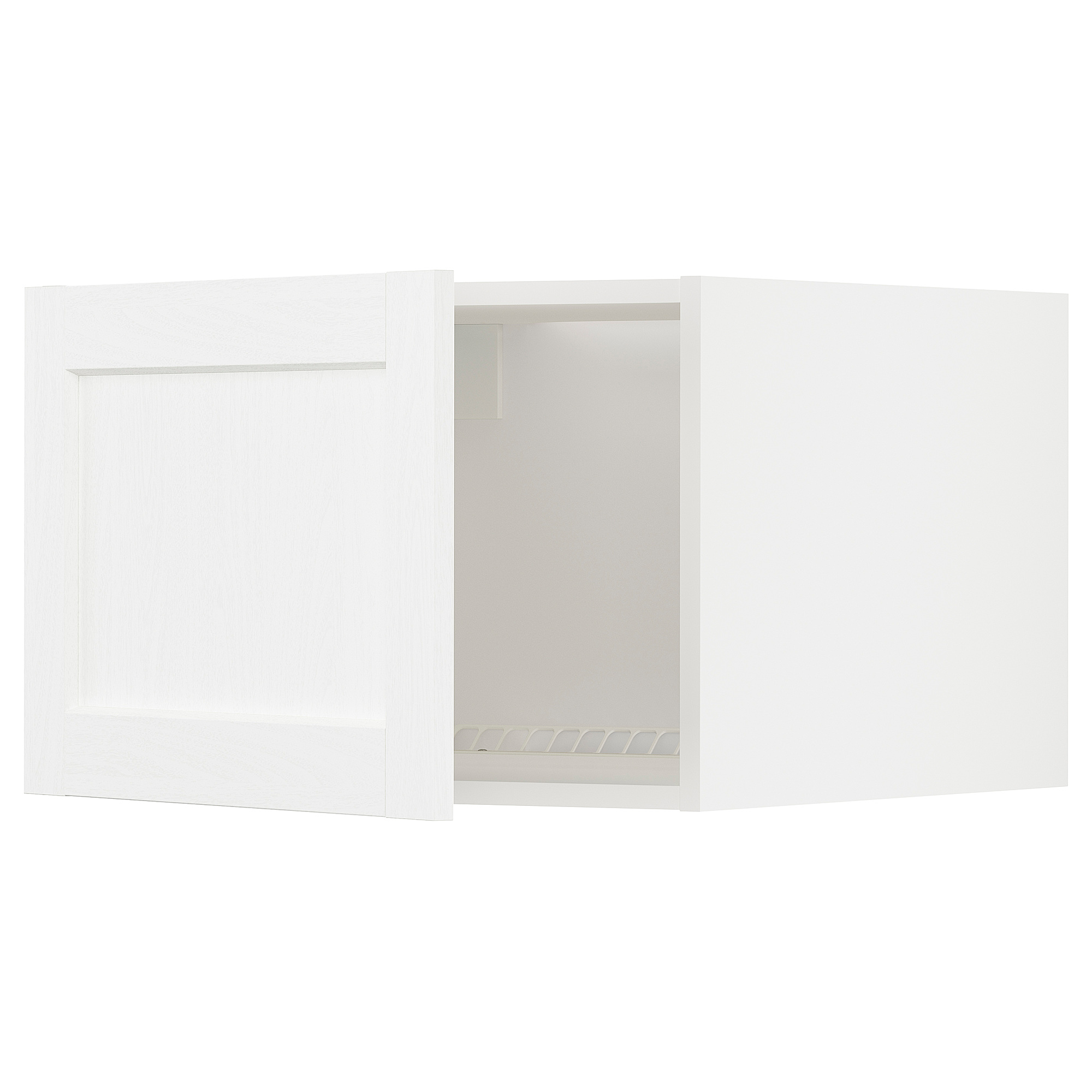 METOD top cabinet for fridge/freezer