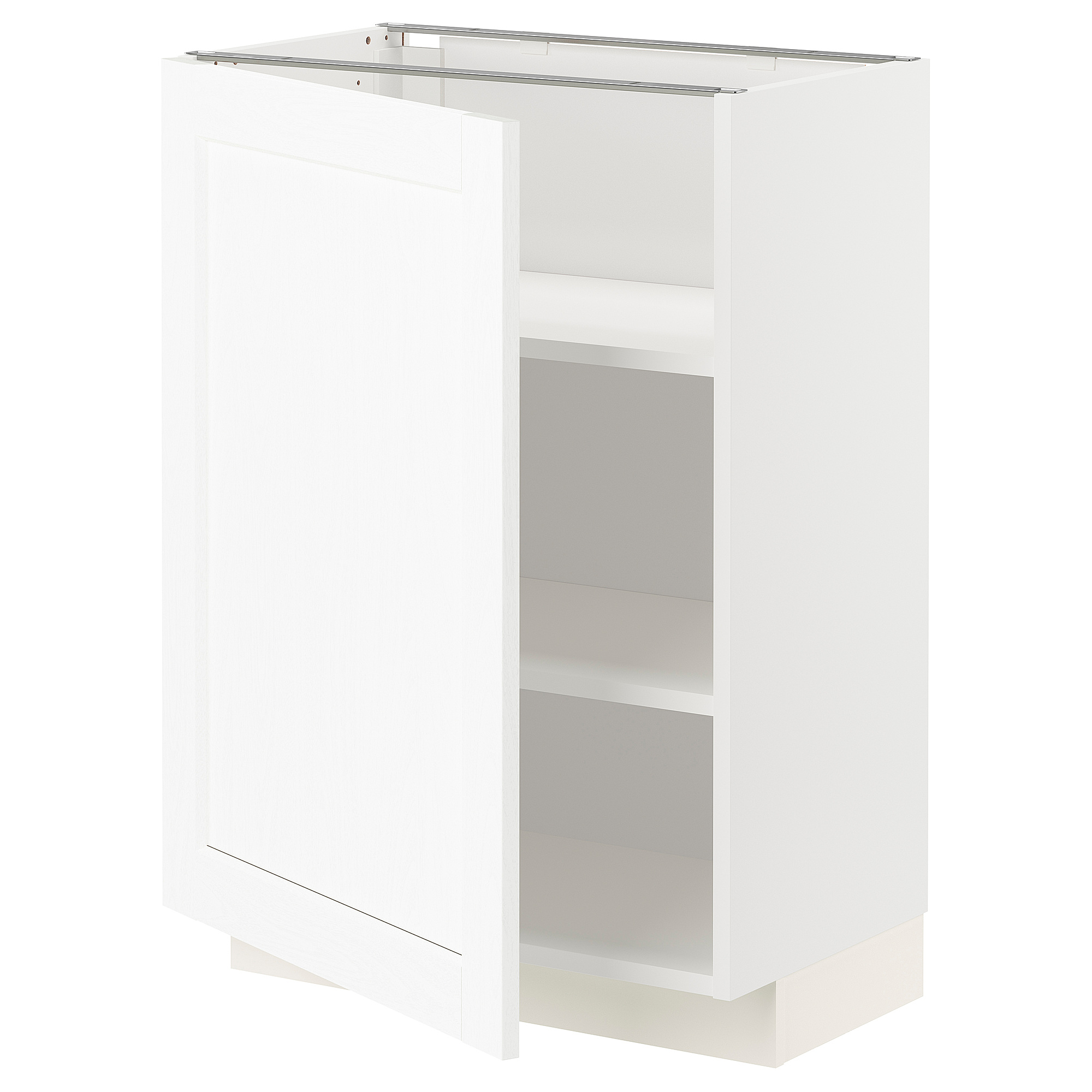 METOD base cabinet with shelves