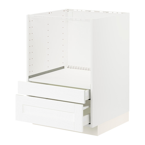 METOD/MAXIMERA base cabinet f combi micro/drawers