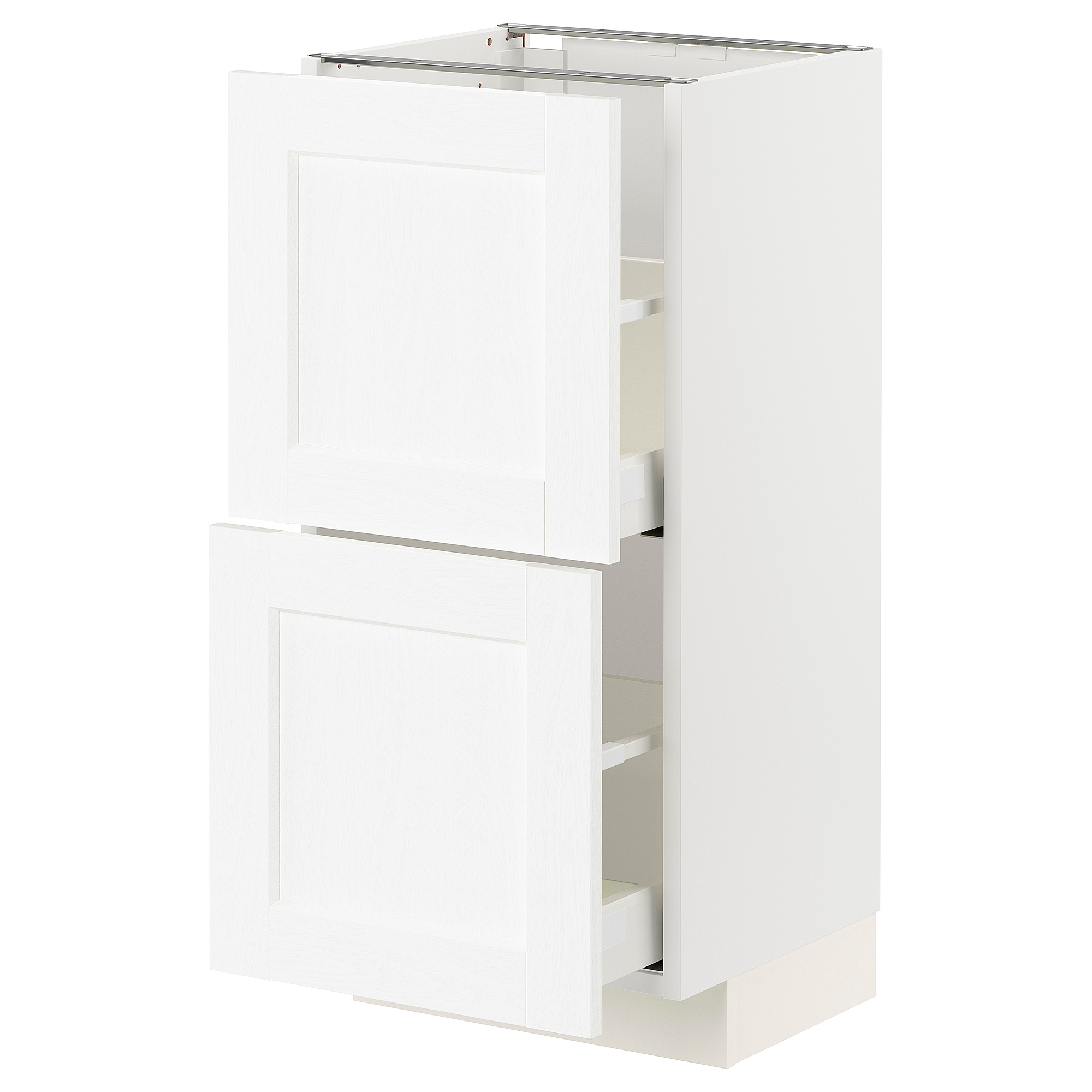 METOD/MAXIMERA base cabinet with 2 drawers