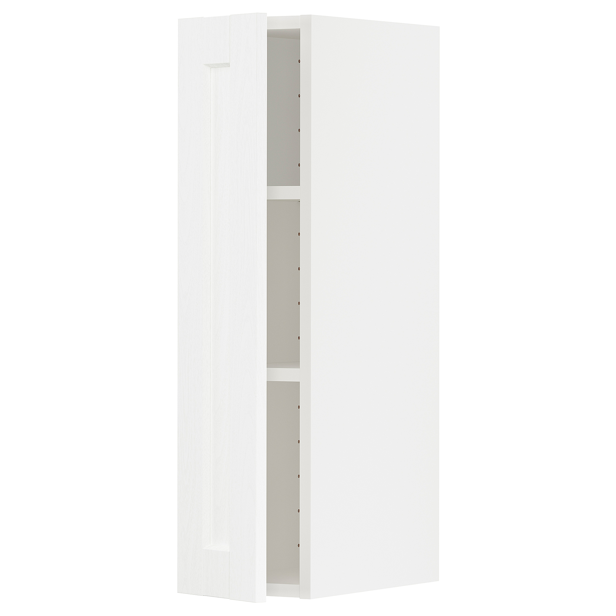 METOD wall cabinet with shelves