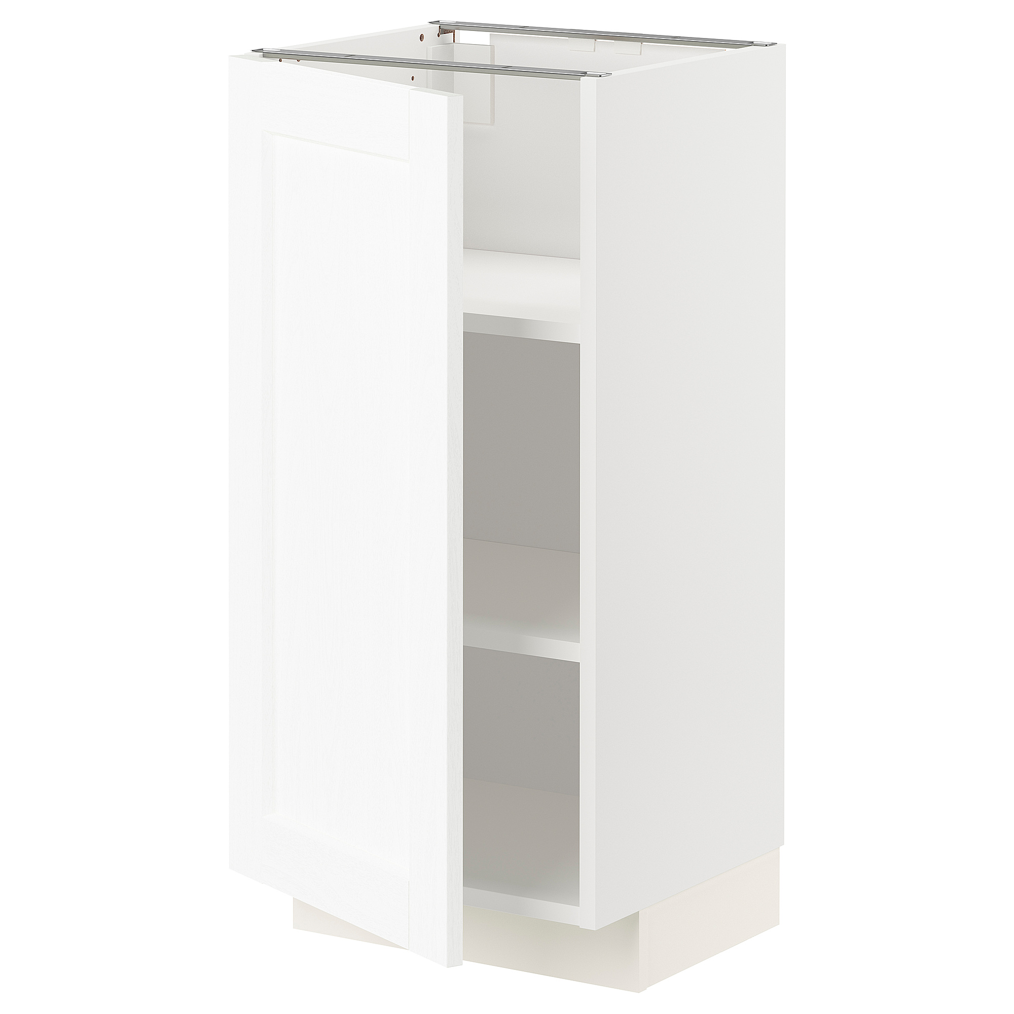 METOD base cabinet with shelves