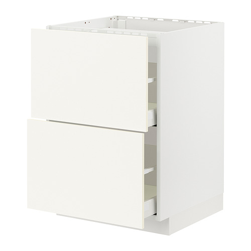 METOD/MAXIMERA base cab f hob/2 fronts/2 drawers