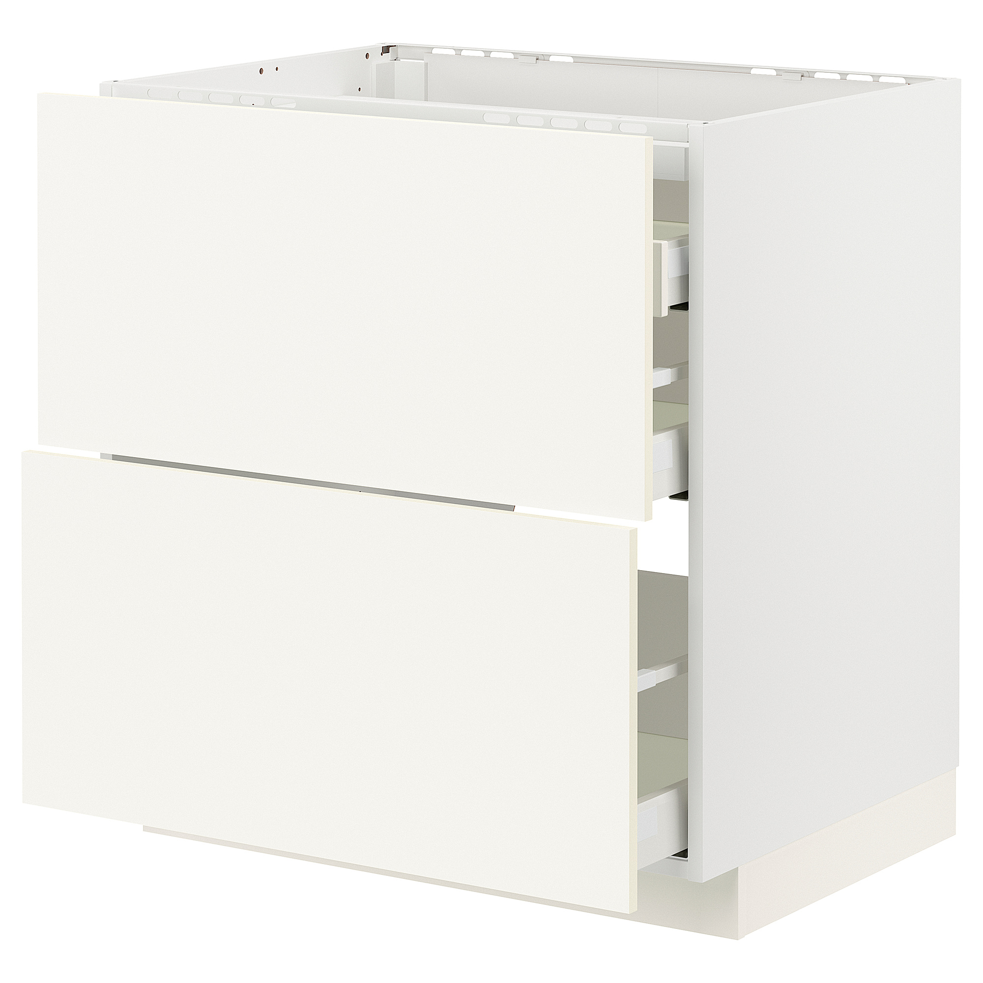 METOD/MAXIMERA base cab f hob/2 fronts/3 drawers