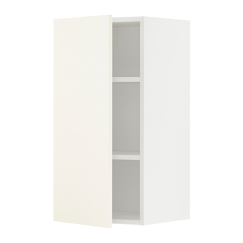 METOD wall cabinet with shelves