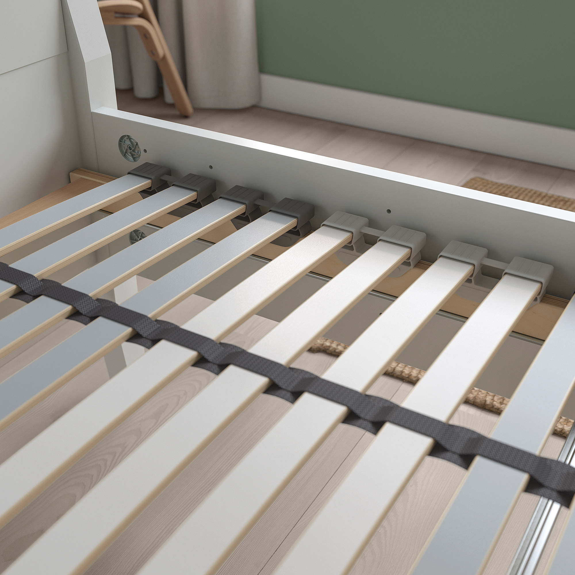 LÖNSET slatted bed base