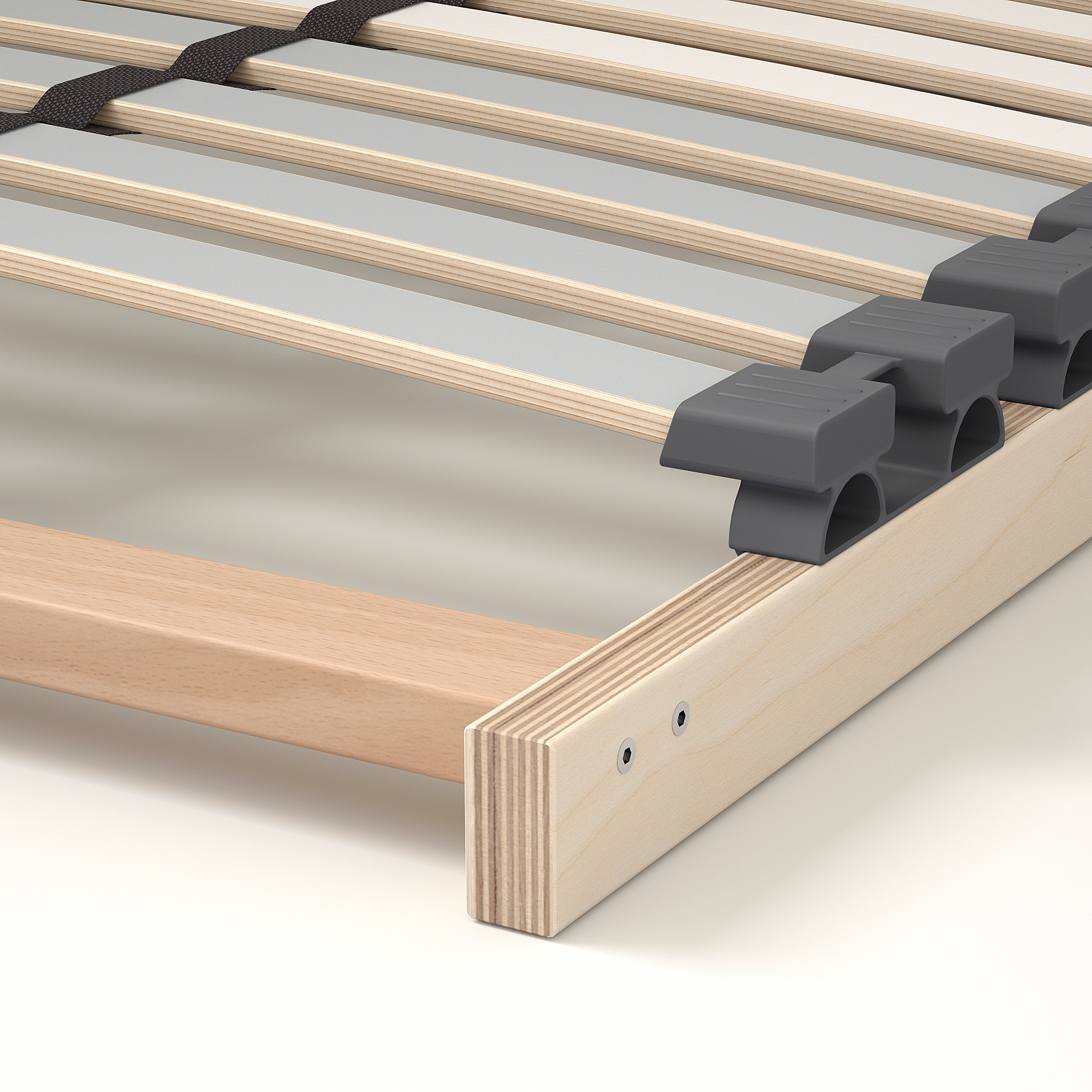TONSTAD bed frame with storage