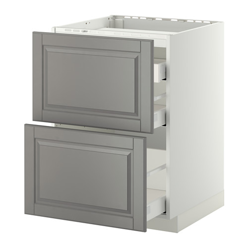 METOD/MAXIMERA base cab f hob/2 fronts/3 drawers