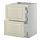 METOD/MAXIMERA - base cab f hob/2 fronts/3 drawers, white/Bodbyn off-white | IKEA Taiwan Online - PE412348_S1