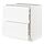 METOD/MAXIMERA - base cb 2 frnts/2 low/1 md/1 hi drw, white Enköping/white wood effect | IKEA Taiwan Online - PE855923_S1