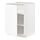 METOD - base cabinet with shelves, white Enköping/white wood effect | IKEA Taiwan Online - PE855809_S1