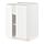 METOD - base cabinet with shelves/2 doors, white Enköping/white wood effect | IKEA Taiwan Online - PE855935_S1