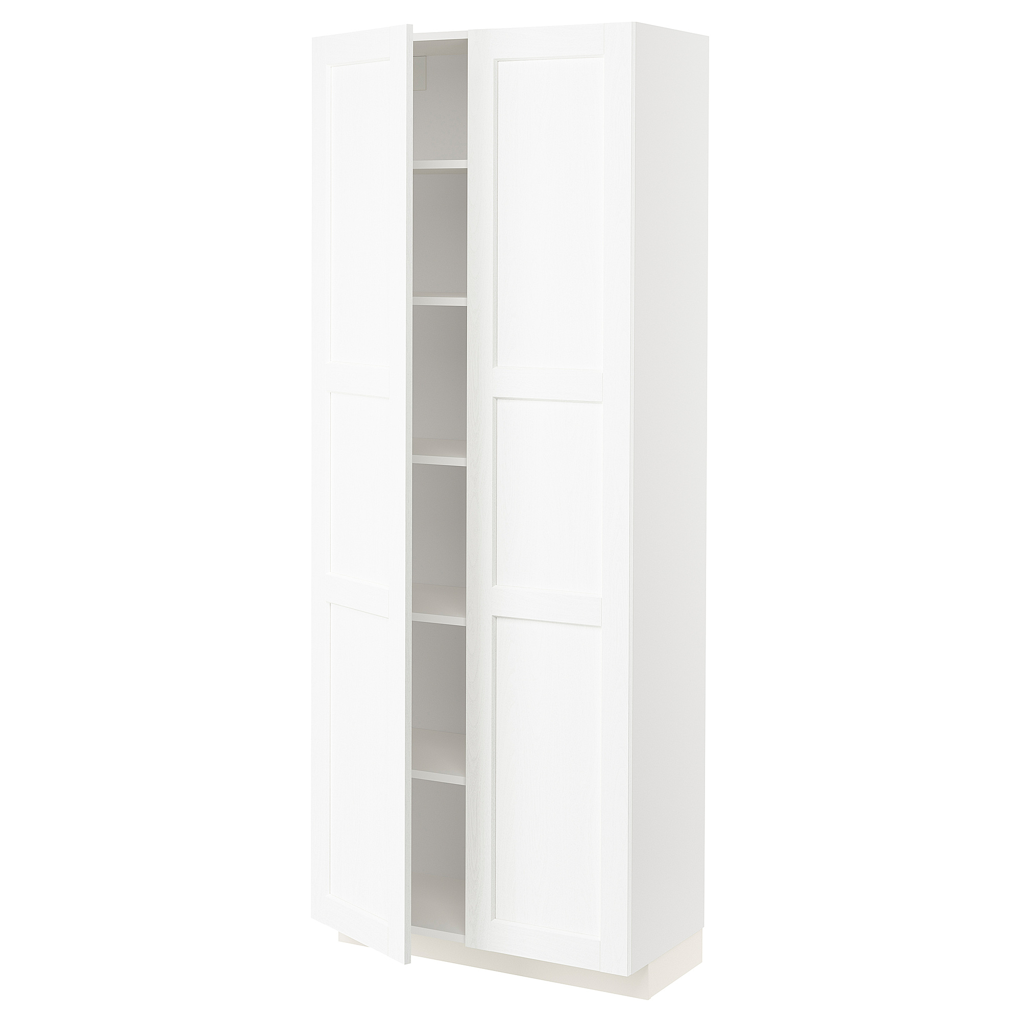 METOD high cabinet with shelves