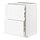 METOD/MAXIMERA - base cb 2 frnts/2 low/1 md/1 hi drw, white Enköping/white wood effect | IKEA Taiwan Online - PE855949_S1