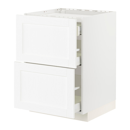 METOD/MAXIMERA base cab f hob/2 fronts/3 drawers