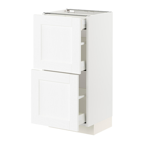 METOD/MAXIMERA base cab with 2 fronts/3 drawers