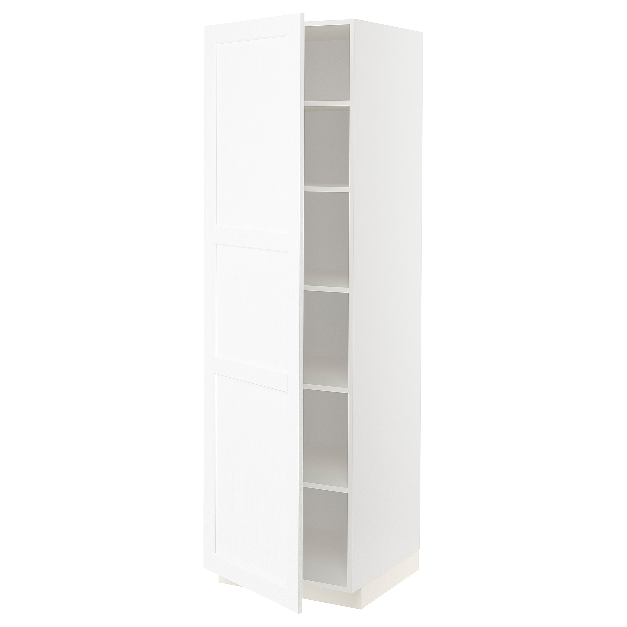 METOD high cabinet with shelves