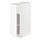 METOD - base cabinet with shelves, white Enköping/white wood effect | IKEA Taiwan Online - PE855831_S1