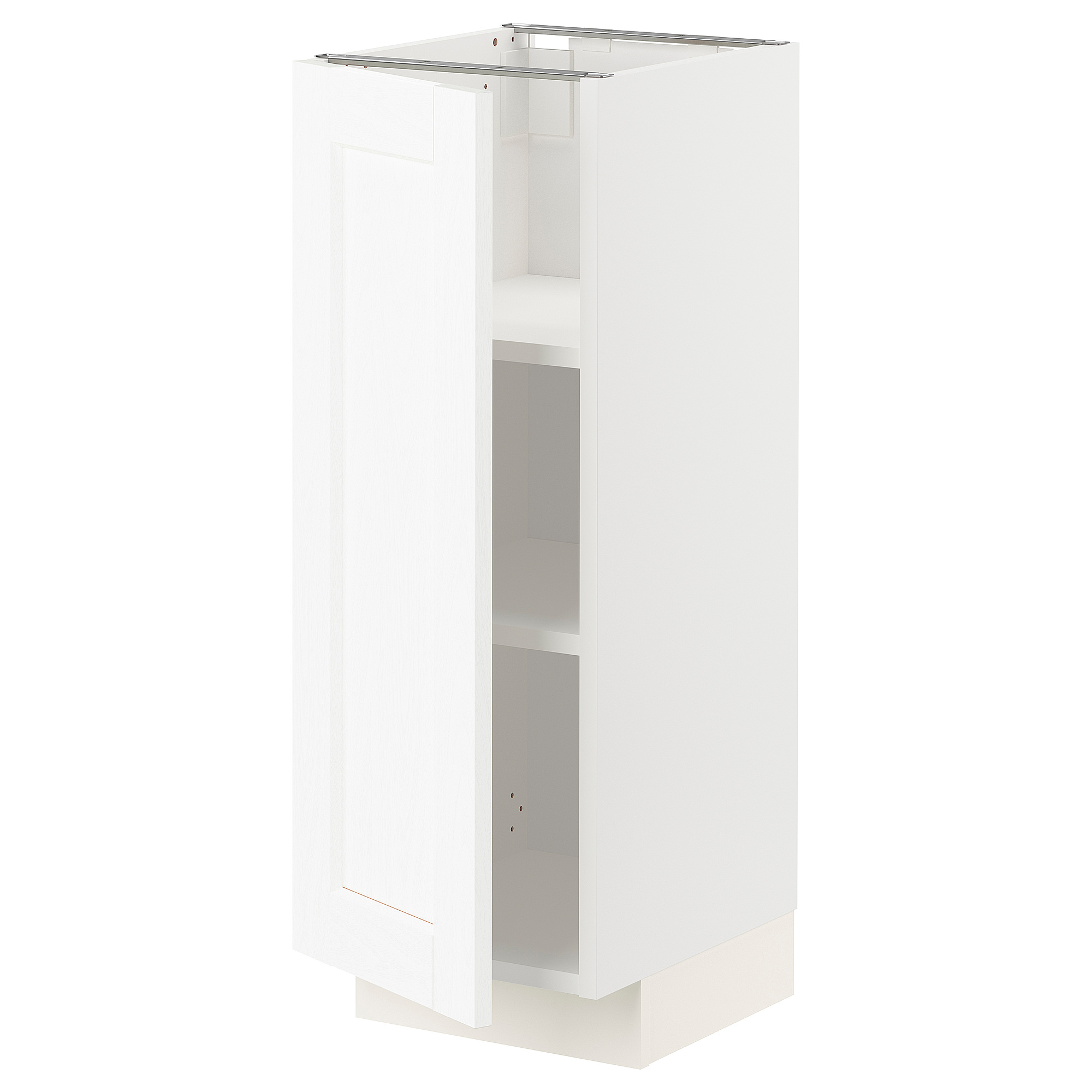 METOD base cabinet with shelves
