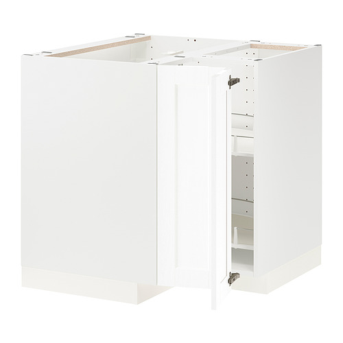 METOD corner base cabinet with carousel