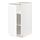 METOD - base cabinet with shelves, white Enköping/white wood effect | IKEA Taiwan Online - PE855843_S1