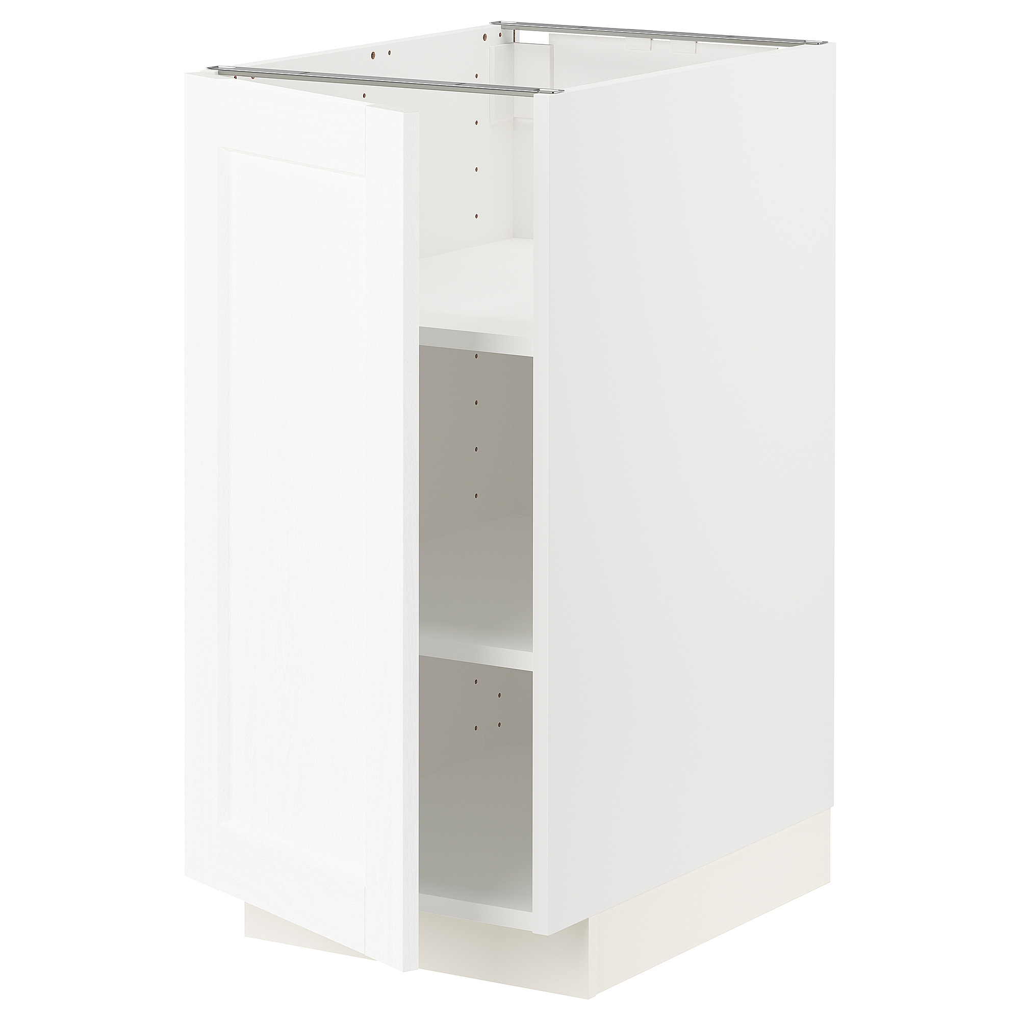 METOD base cabinet with shelves