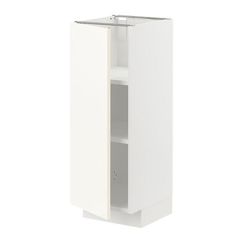 METOD base cabinet with shelves