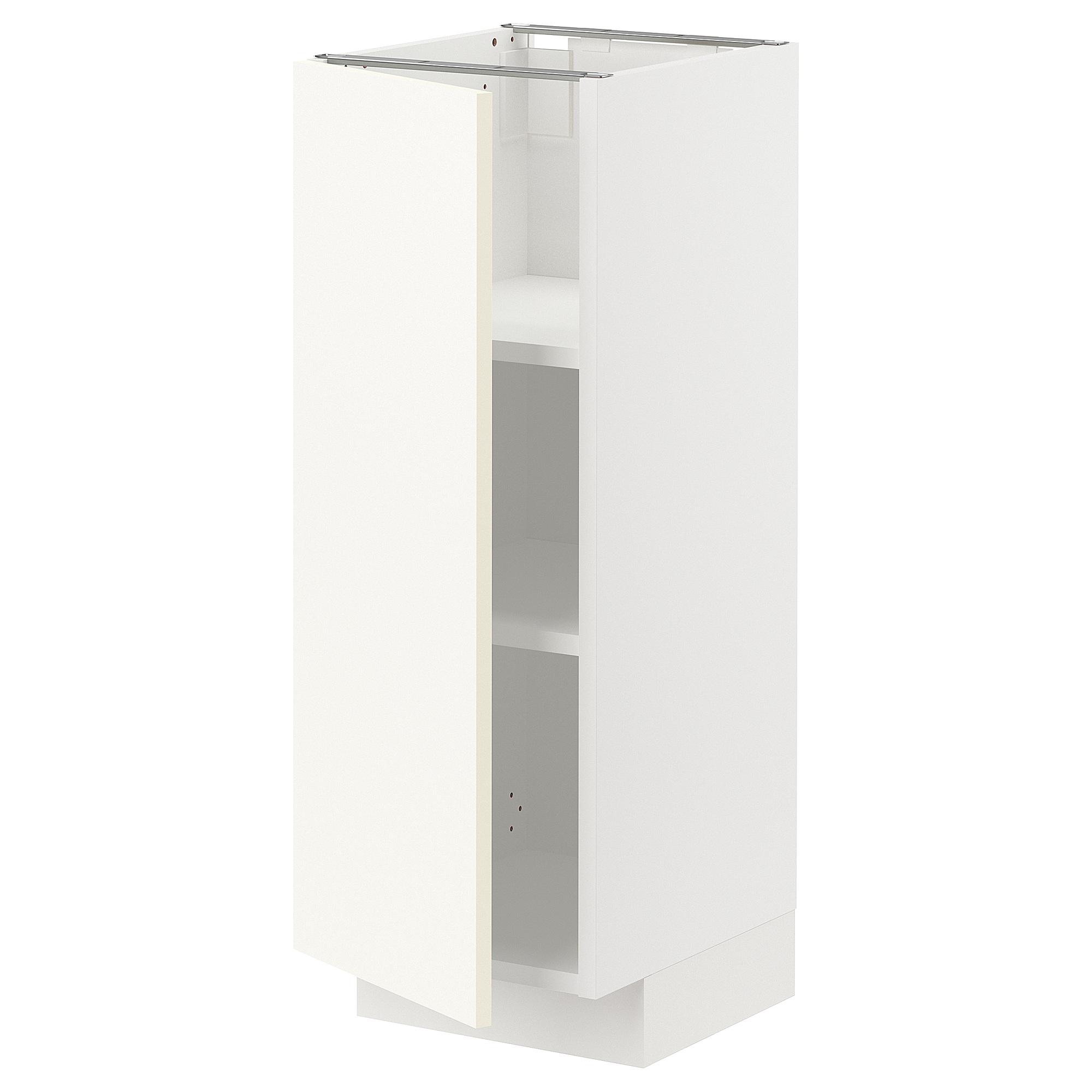 METOD base cabinet with shelves