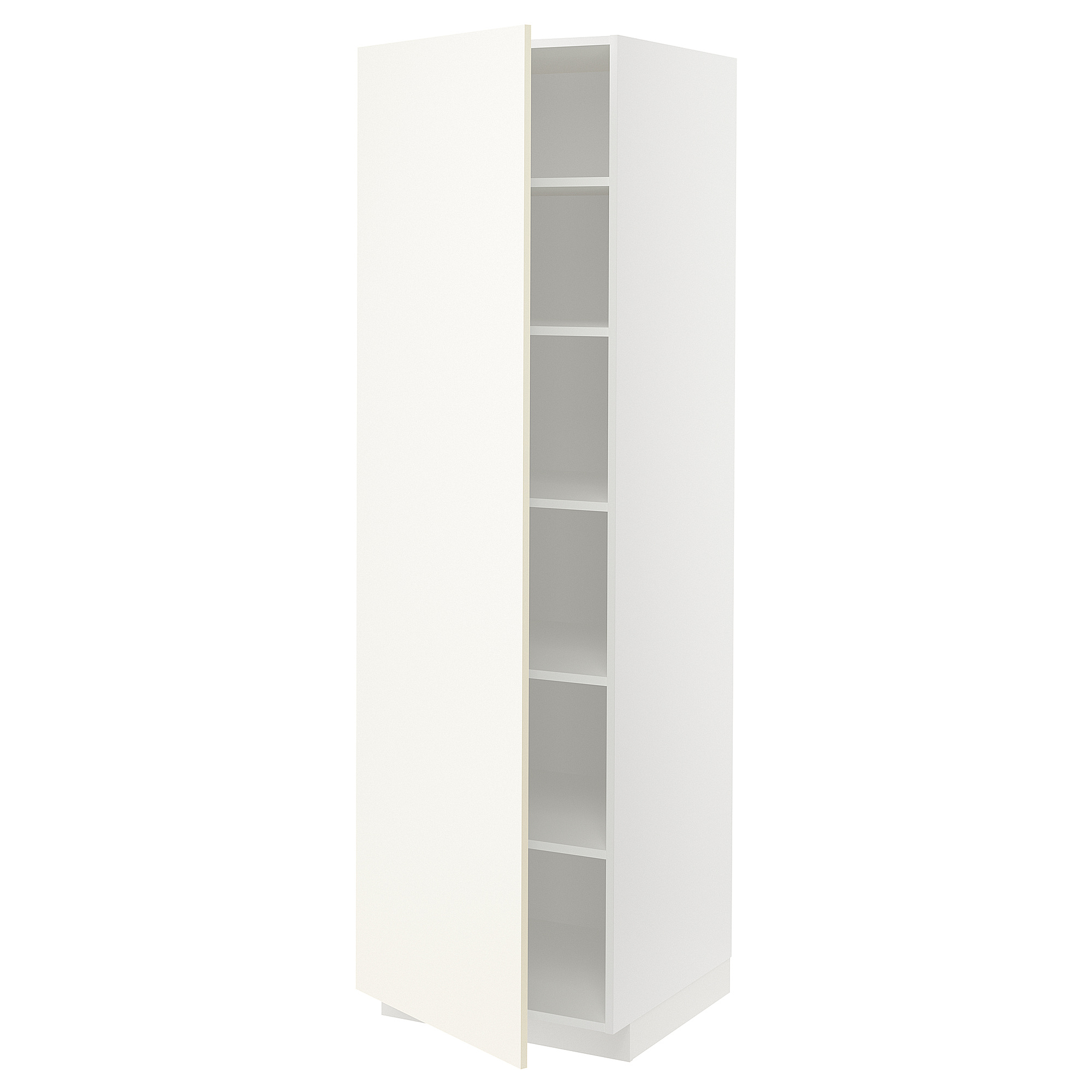 METOD high cabinet with shelves