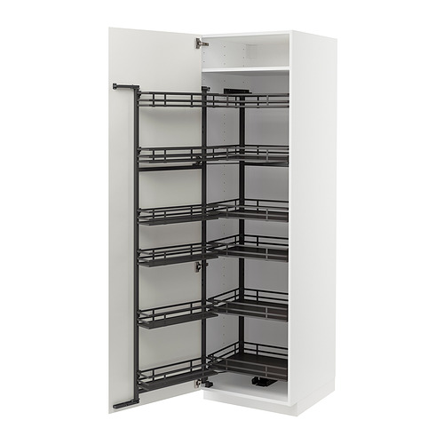 METOD high cabinet with pull-out larder