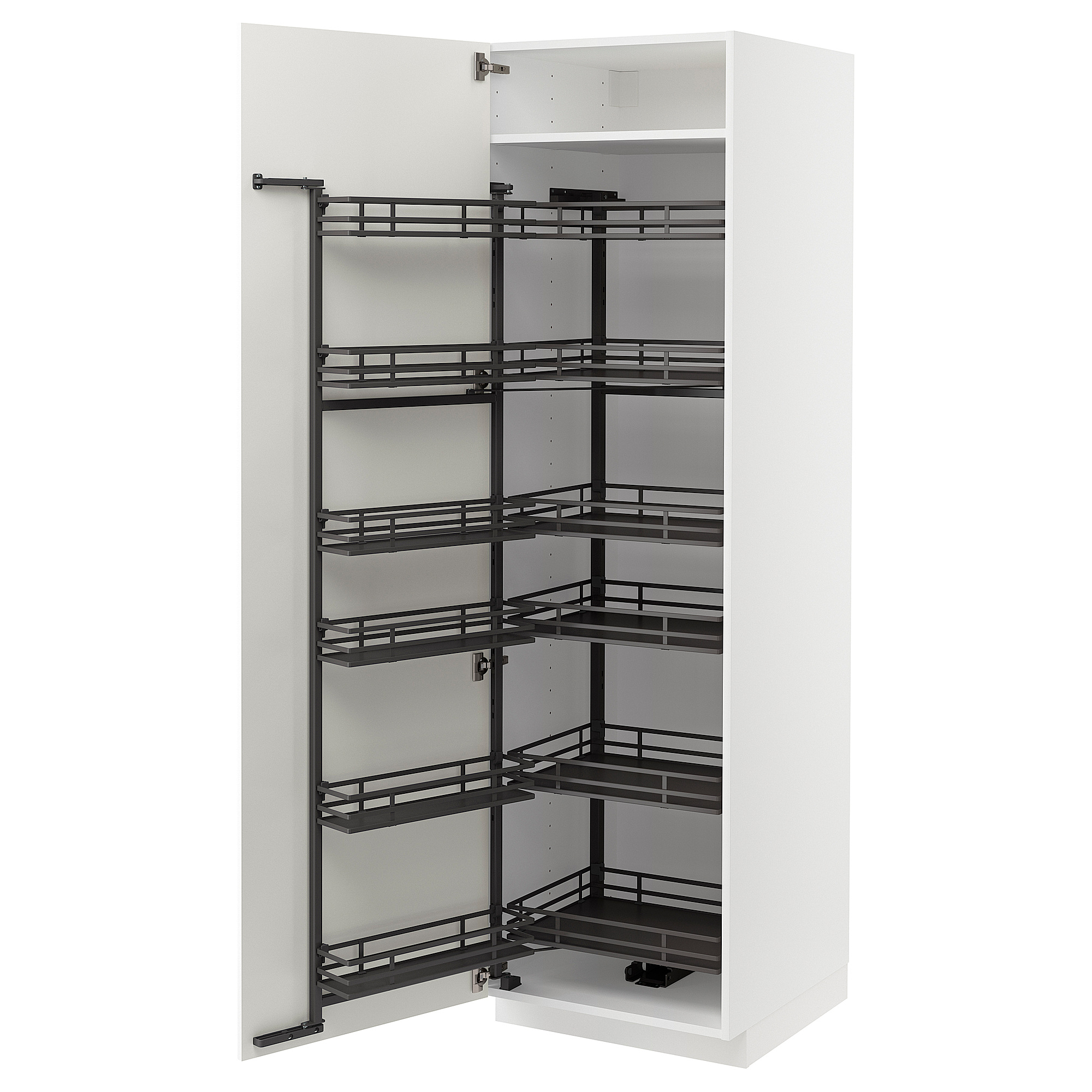 METOD high cabinet with pull-out larder