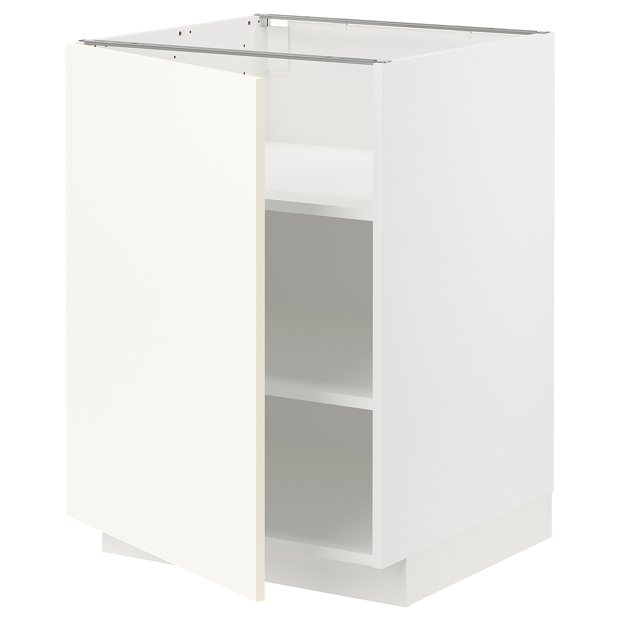 METOD base cabinet with shelves