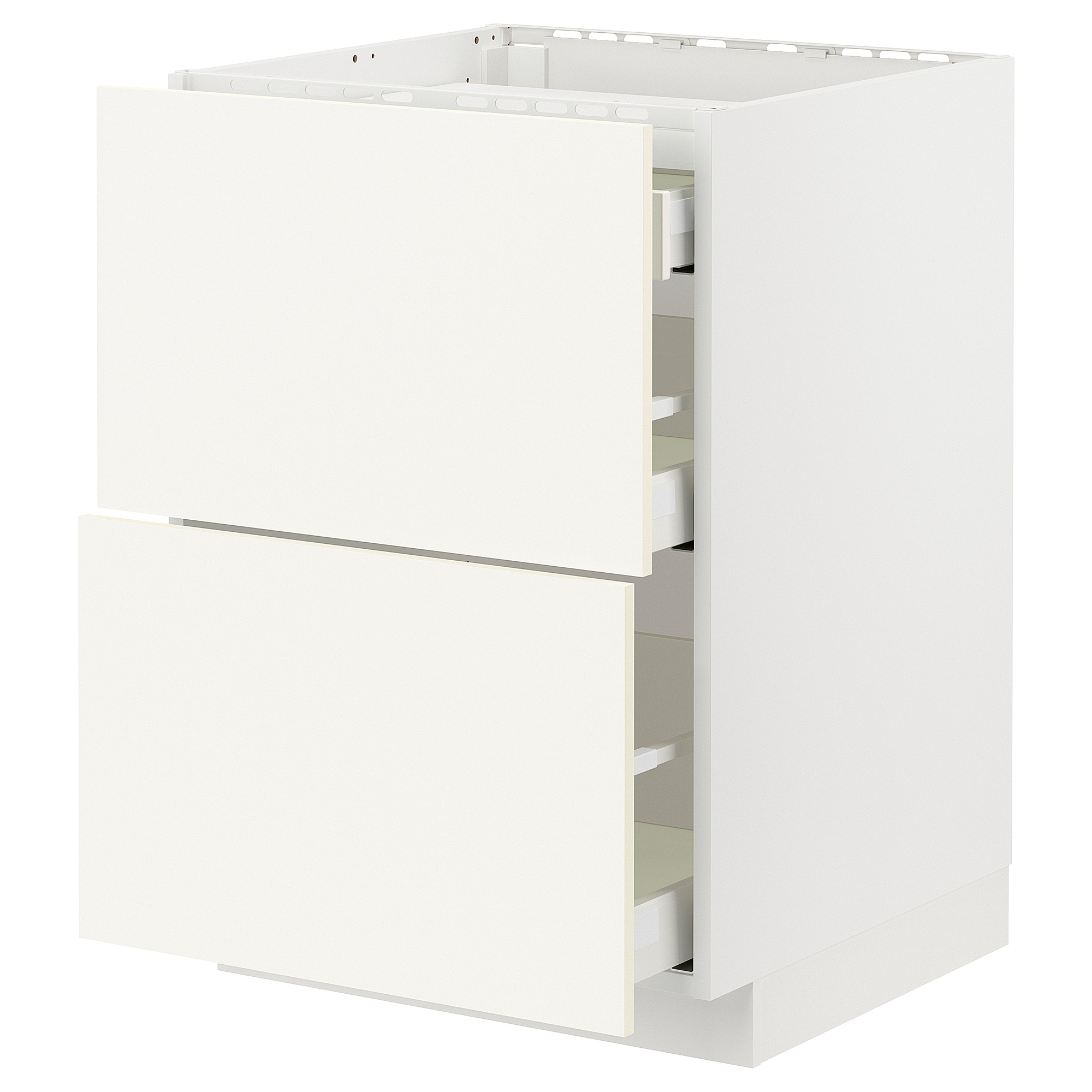 METOD/MAXIMERA base cab f hob/2 fronts/3 drawers