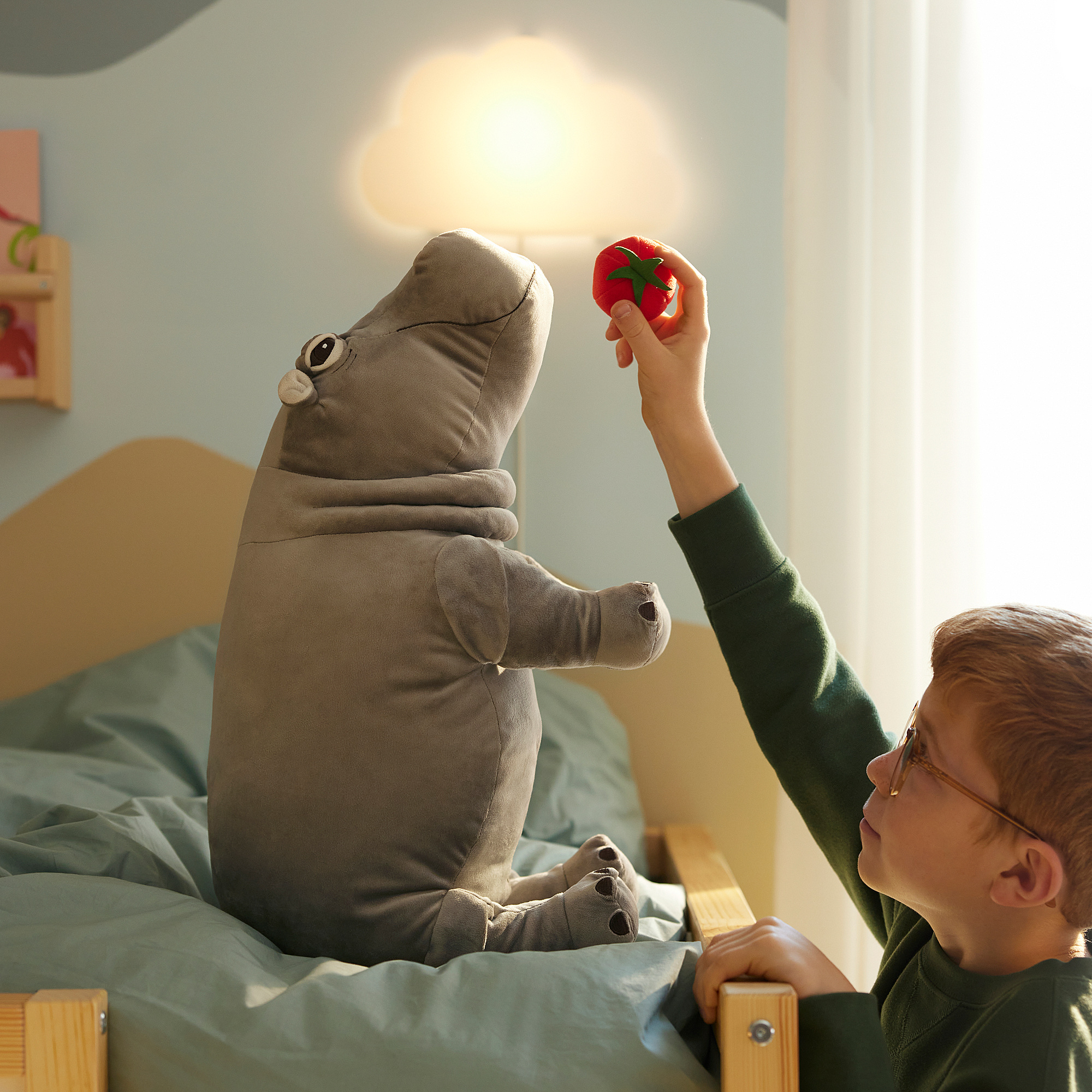 SANDLÖPARE soft toy