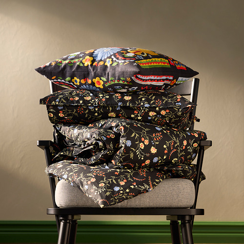 BRUDKRUSBÄR duvet cover and pillowcase